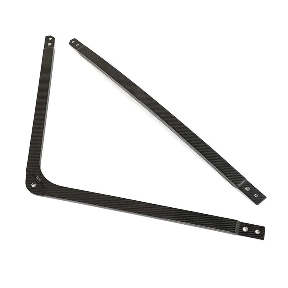 West Coast Euros Engine Bay Dry Carbon Fiber Strut Bars - G80 M3 / G82 M4 / G87 M2