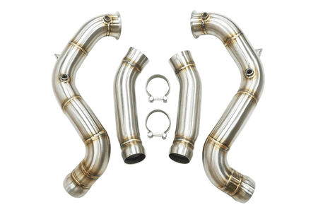 West Coast Euros Exhaust 2015-2023 Mercedes C63 Downpipes - W205 C63