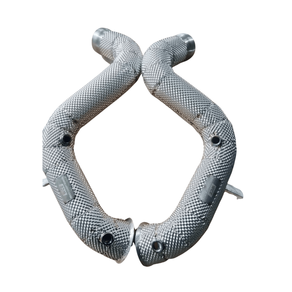 West Coast Euros Exhaust 2015-2023 Mercedes C63 Downpipes - W205 C63