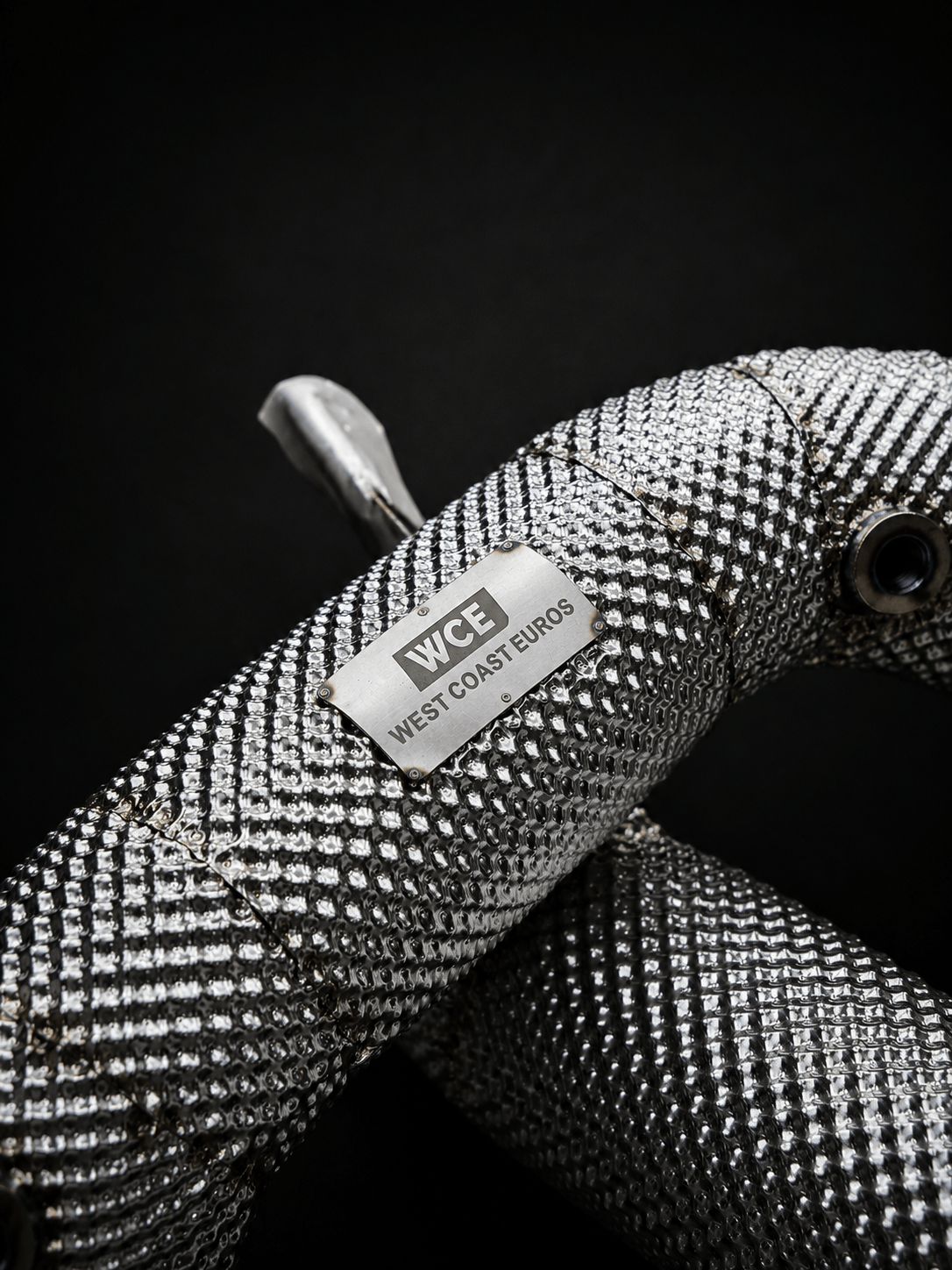 West Coast Euros Exhaust 2015-2023 Mercedes C63 Downpipes - W205 C63
