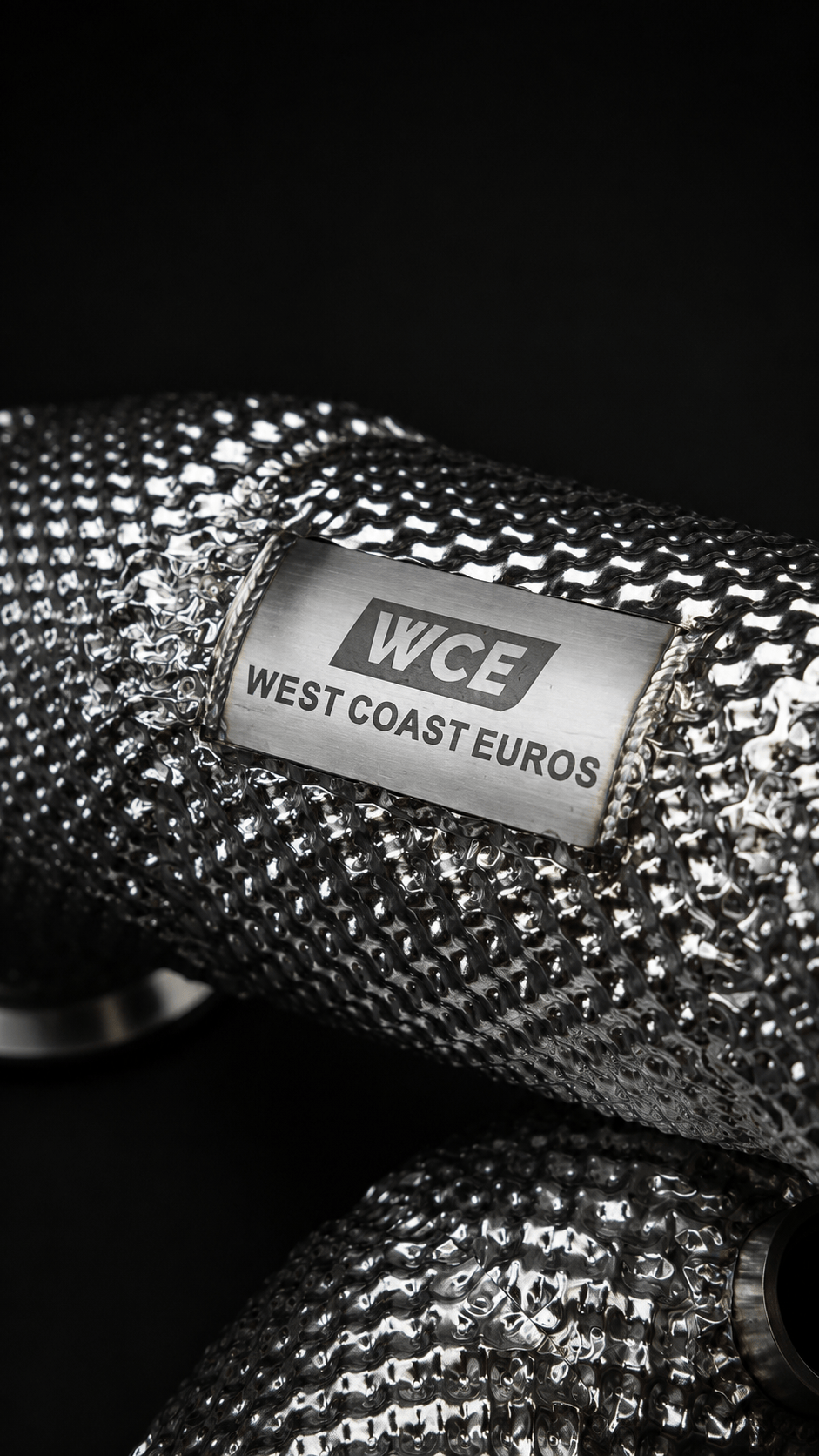 West Coast Euros Exhaust 2017-2023 Mercedes E63 AMG Downpipe - W213 E63