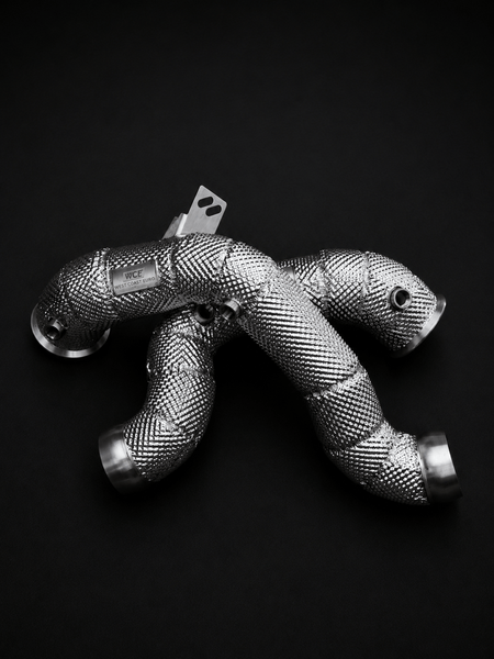 West Coast Euros Exhaust 2017-2023 Mercedes E63 AMG Downpipe - W213 E63