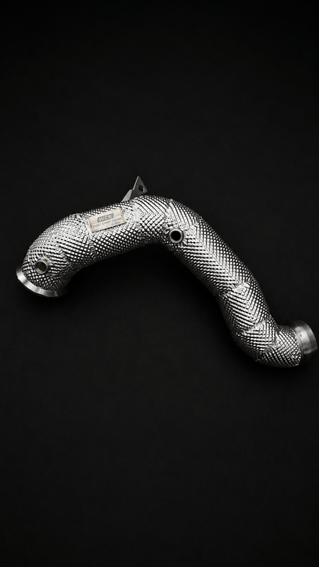 West Coast Euros Exhaust 2017-2023 Mercedes E63 AMG Downpipe - W213 E63