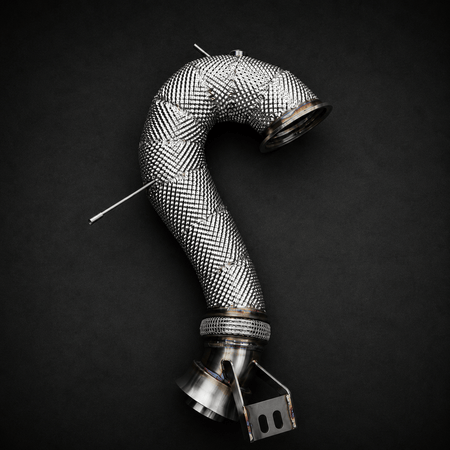 West Coast Euros Exhaust 2024+ Mercedes GT43/GT53 Downpipe - X290
