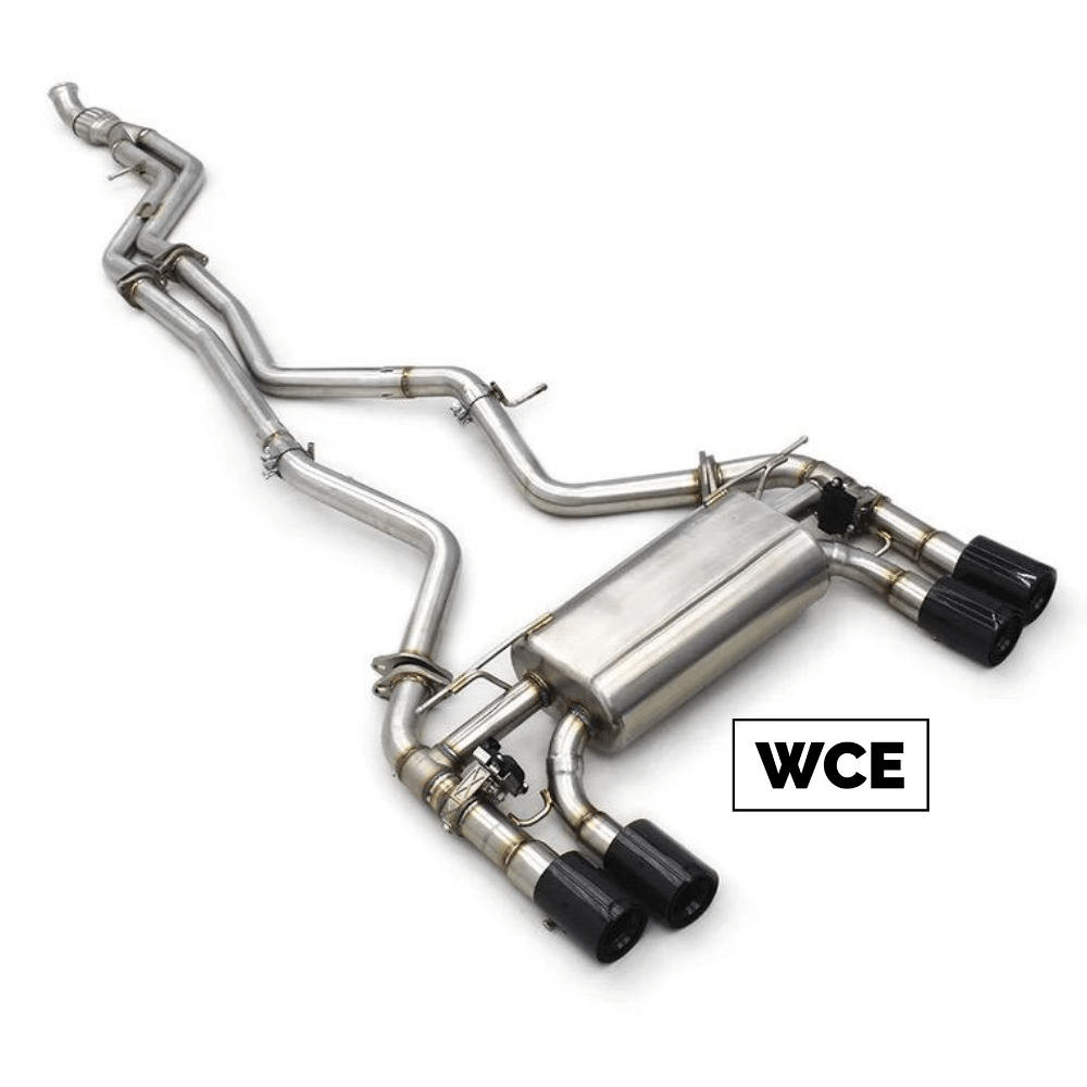 West Coast Euros Exhaust BMW F87 M2 OG / Competition Valved Catback Exhaust - West Coast Euros