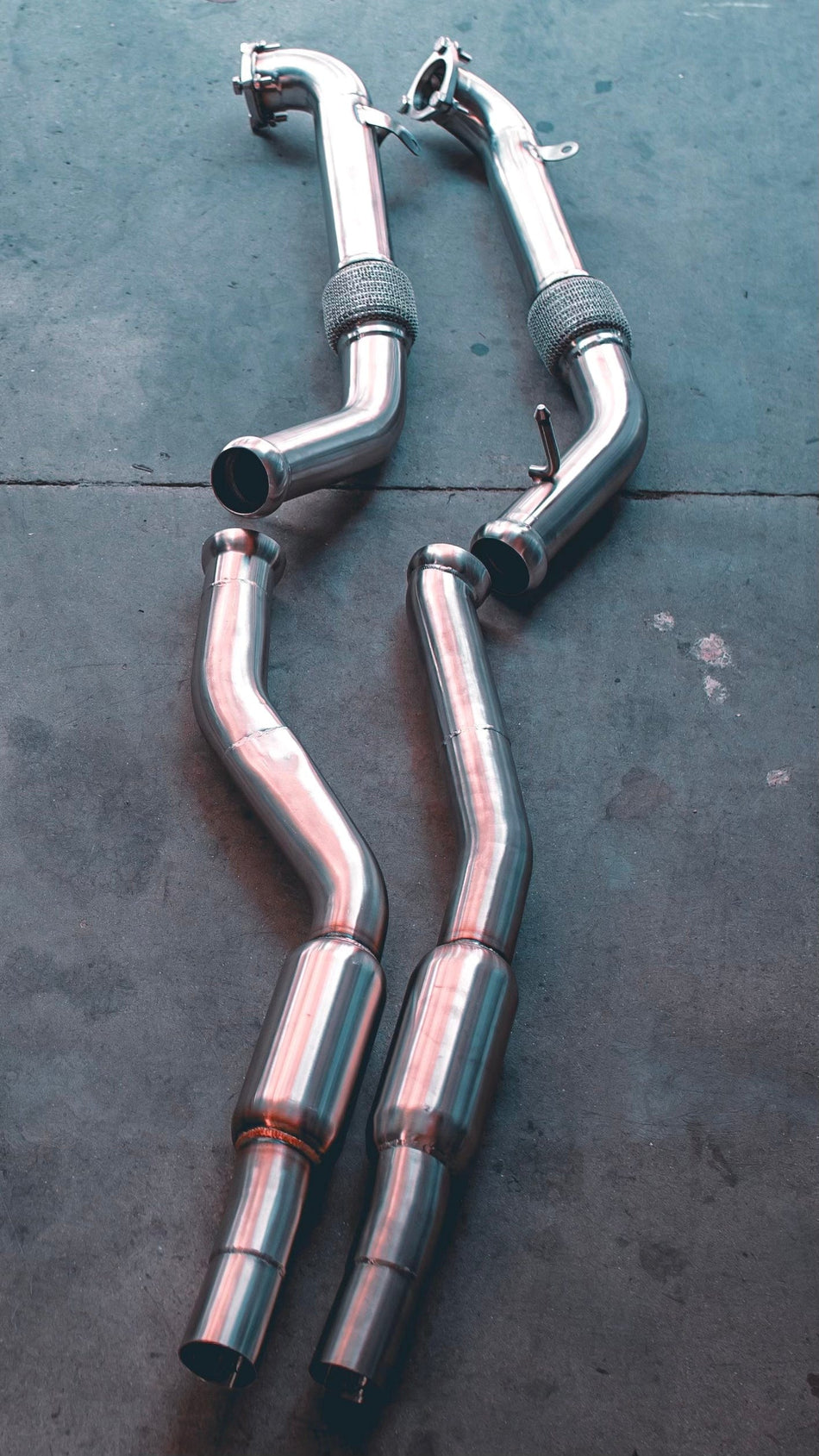 West Coast Euros Exhaust Valved Single Midpipe Catback Exhaust Audi B9 S4 / S5 - West Coast Euros