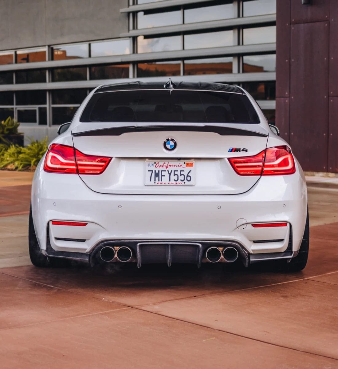 V Style Carbon Fiber Rear Diffuser (3PC) - F80 M3 / F82 M4 – West Coast ...