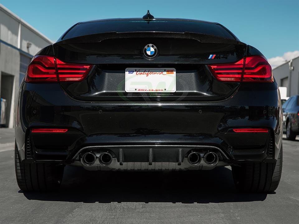 BMW F8x M3 M4 M Performance Style Carbon Fiber Rear Diffuser