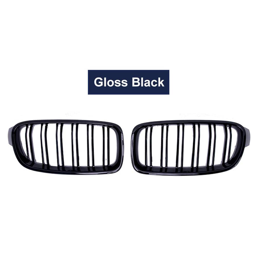 Grill Front Kidney Double Line Grille For Bmw 3 Series F30 F31 F35