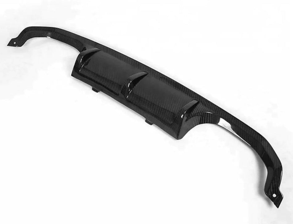 West Coast Euros Exterior Regular Fins BMW F8x M3 M4 M Performance Style Carbon Fiber Diffuser