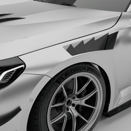 West Coast Euros Fender BMW M2 G87 Carbon Fiber Race Front Fenders