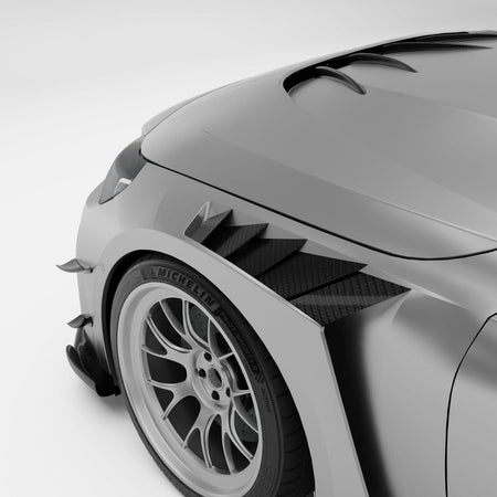 West Coast Euros Fender BMW M2 G87 Carbon Fiber Race Front Fenders