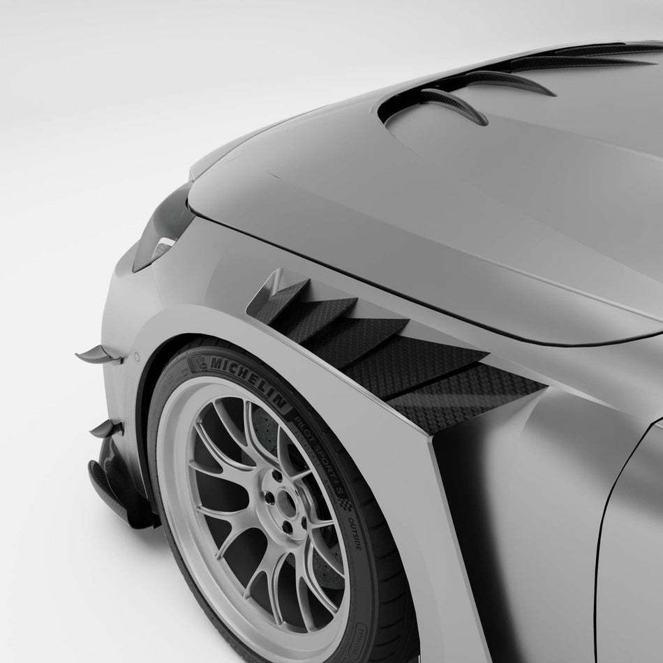 West Coast Euros Fender BMW M2 G87 Carbon Fiber Race Front Fenders