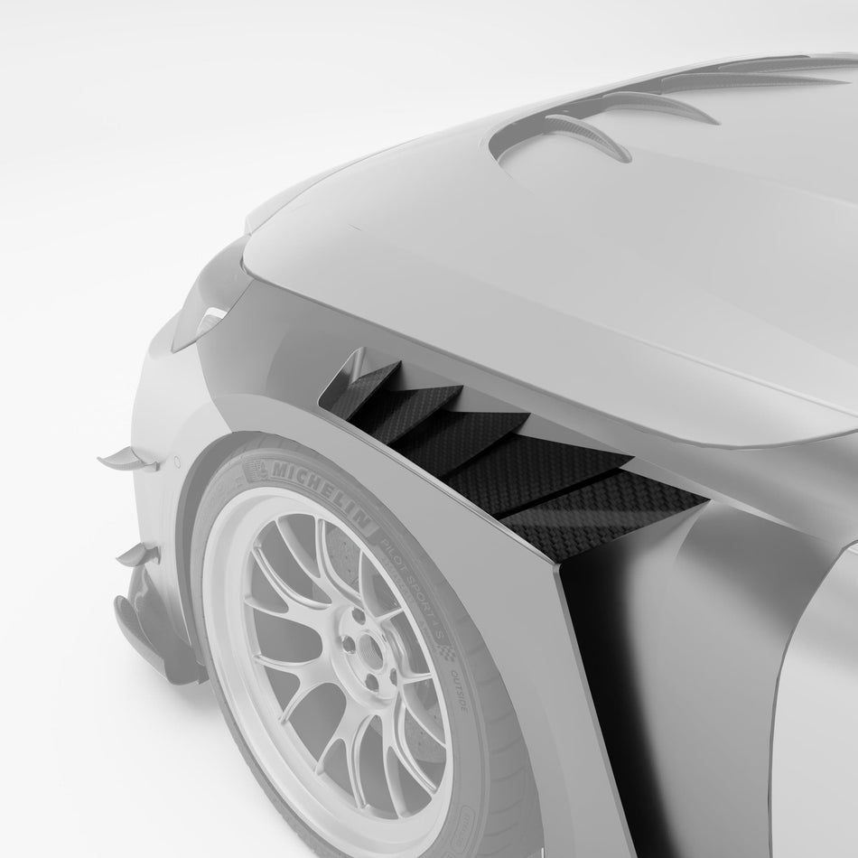 West Coast Euros Fender BMW M2 G87 Carbon Fiber Race Front Fenders