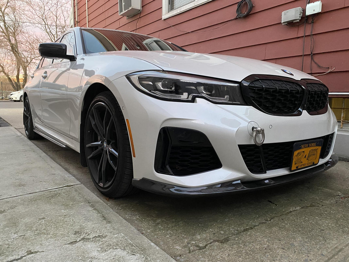 West Coast Euros Front Lip 3D Style Carbon Fiber Front Lip - G20 3 Series (Pre-LCI)