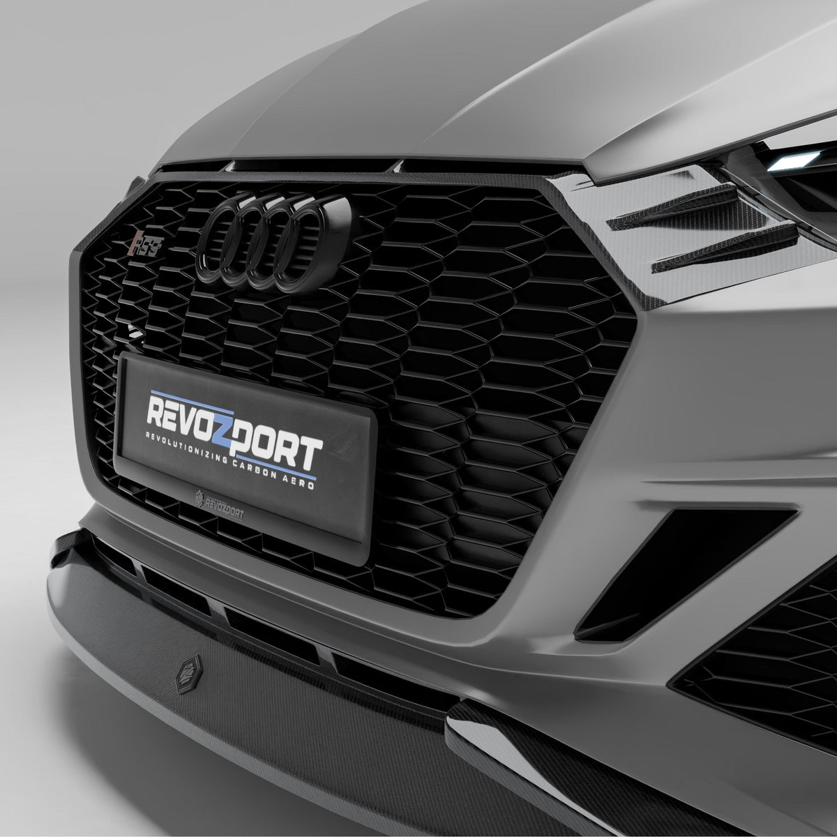 West Coast Euros Front Lip Audi RS5 B9.5 Facelift Sportback Carbon Fiber Front Lip