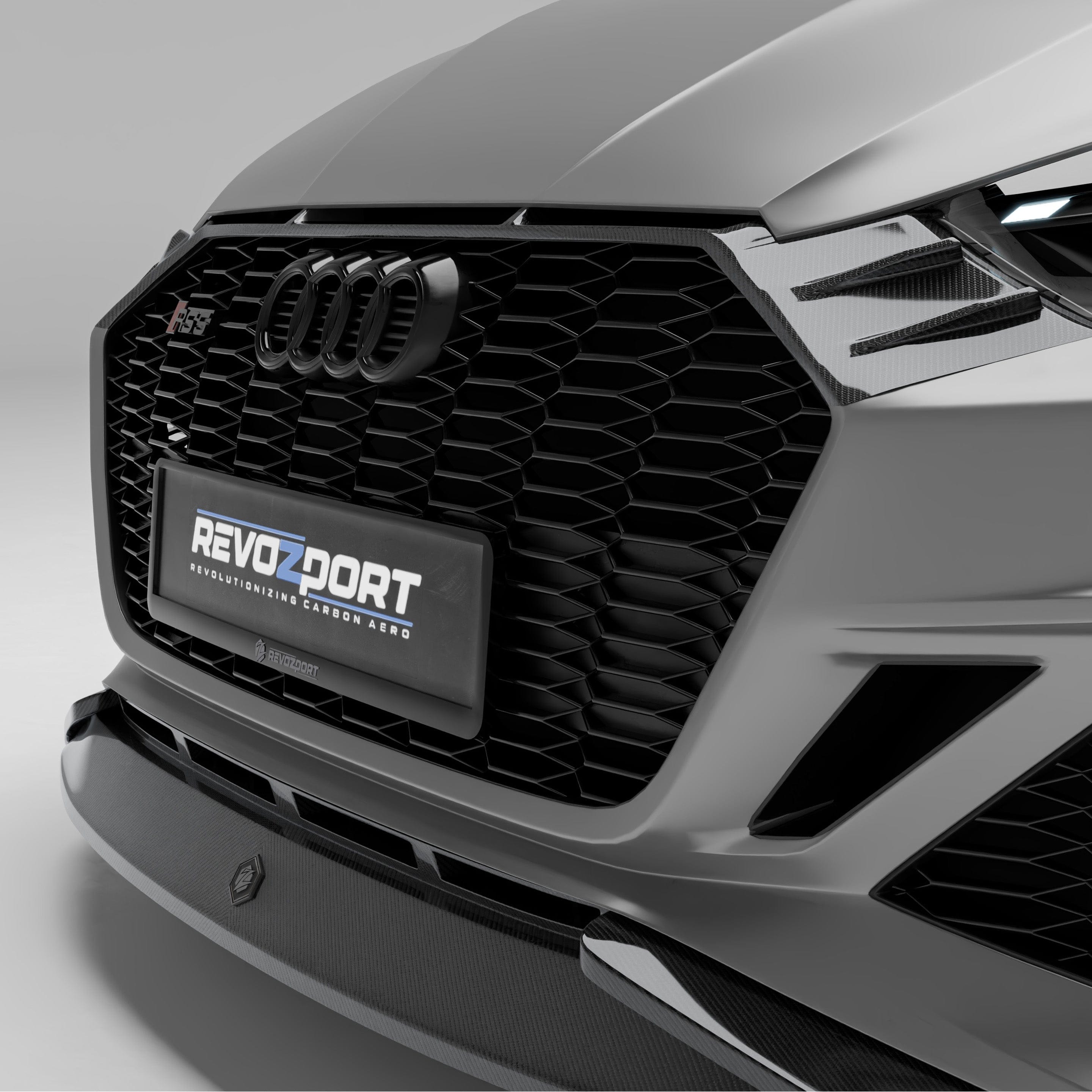 West Coast Euros Front Lip Audi RS5 B9.5 Facelift Sportback Carbon Fiber Front Lip