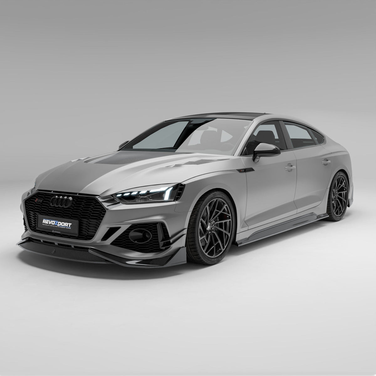 West Coast Euros Front Lip Audi RS5 B9.5 Facelift Sportback Carbon Fiber Front Lip