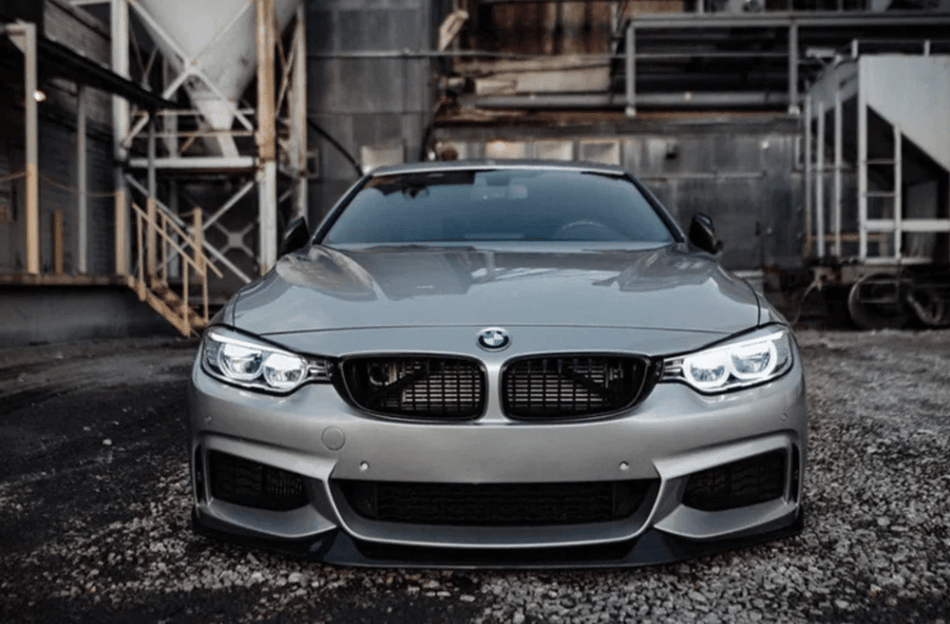 West Coast Euros Front Lip BMW F32 F36 4 Series MAD Style Carbon Fiber Front Lip (M Sport Bumper)