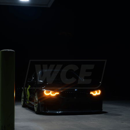 West Coast Euros Front Lip BMW F8x M3 M4 V Style Carbon Fiber Front Lip