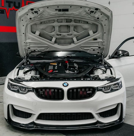 West Coast Euros Front Lip BMW F8x M3 M4 V Style Carbon Fiber Front Lip