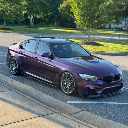West Coast Euros Front Lip BMW F8x M3 M4 V Style Carbon Fiber Front Lip