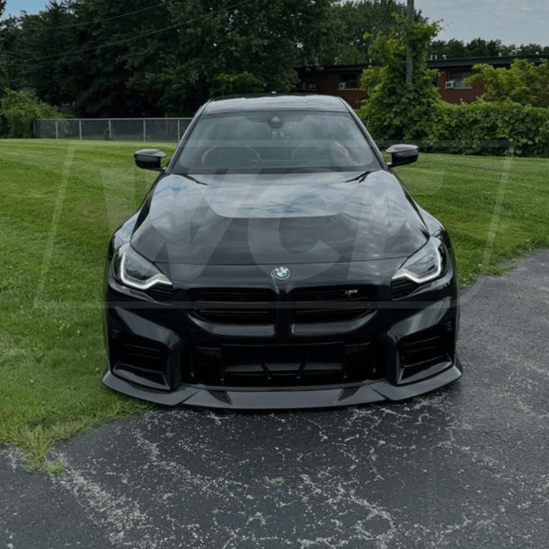 West Coast Euros Front Lip BMW G87 M2 MHC Style Carbon Fiber Front Lip