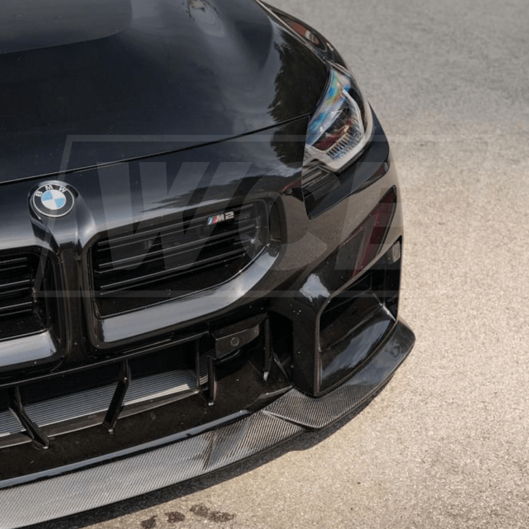 West Coast Euros Front Lip BMW G87 M2 MHC Style Carbon Fiber Front Lip