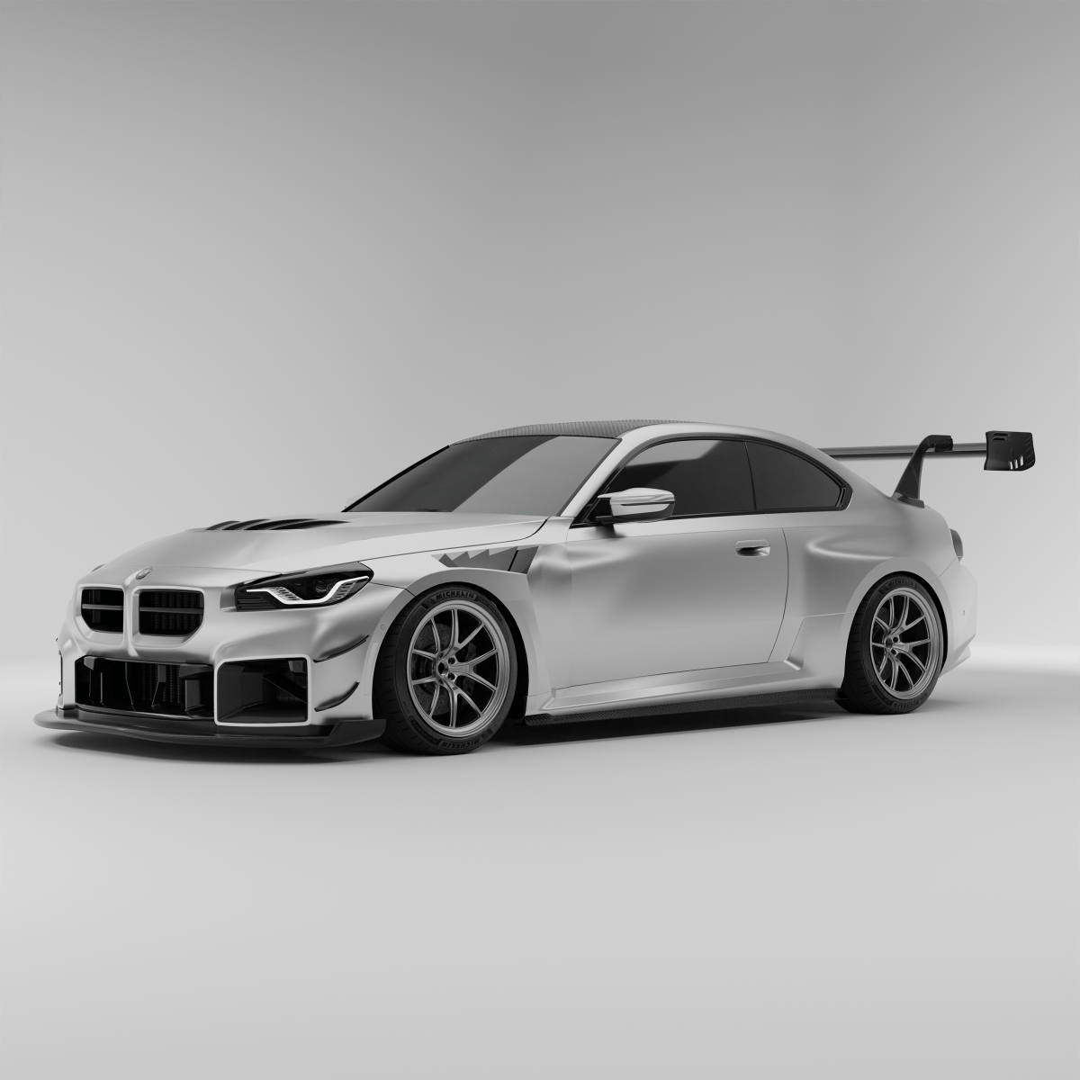 West Coast Euros Front Lip BMW M2 G87 Carbon Fiber Aero Splitter & Air Dam