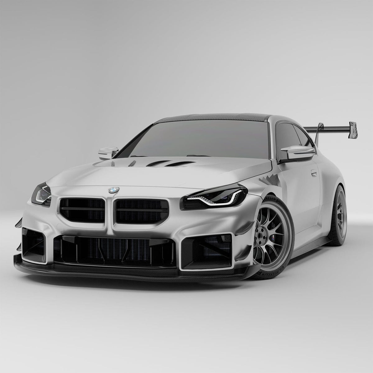 West Coast Euros Front Lip BMW M2 G87 Carbon Fiber Aero Splitter & Air Dam