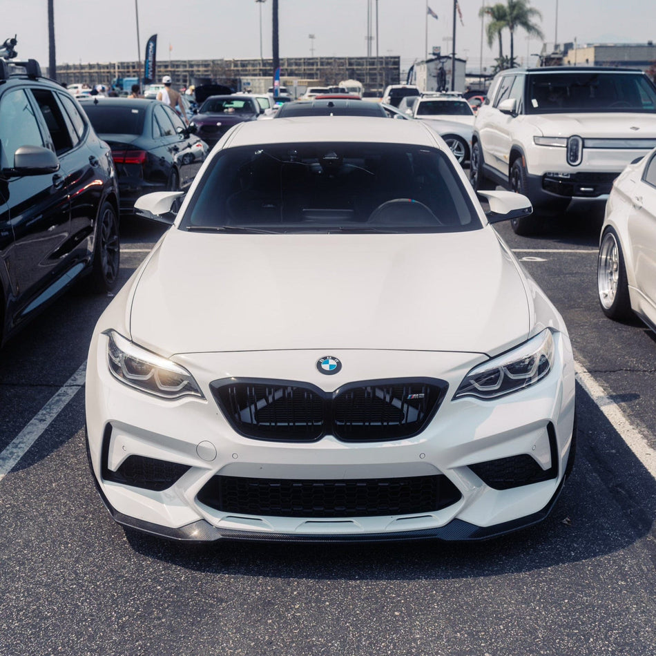 West Coast Euros Front Lip CS Style Carbon Fiber Front Lip - BMW F87 M2