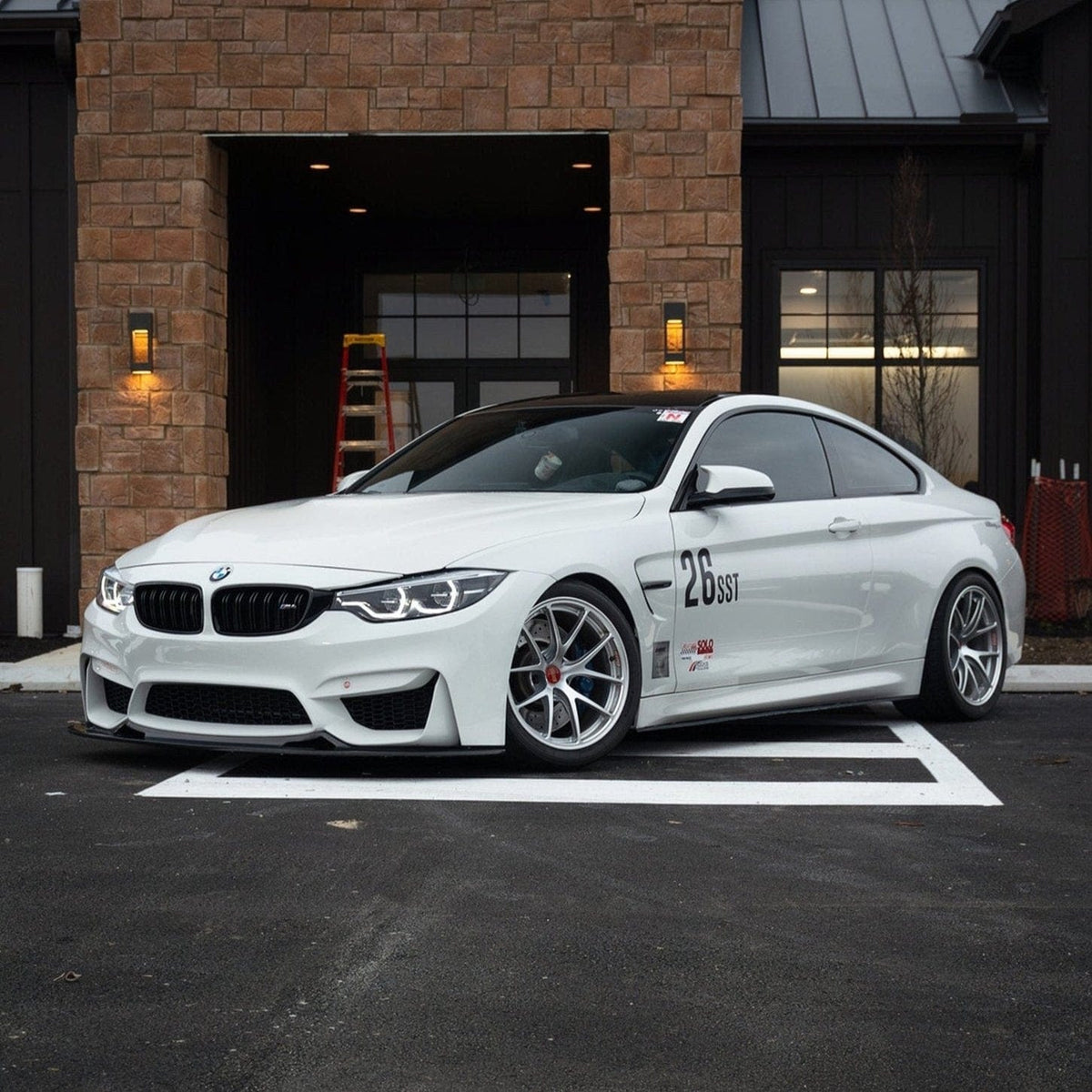 West Coast Euros Front Lip GT4 Style Carbon Fiber Front Lip (Shorter Version) - F80 M3 / F82 M4