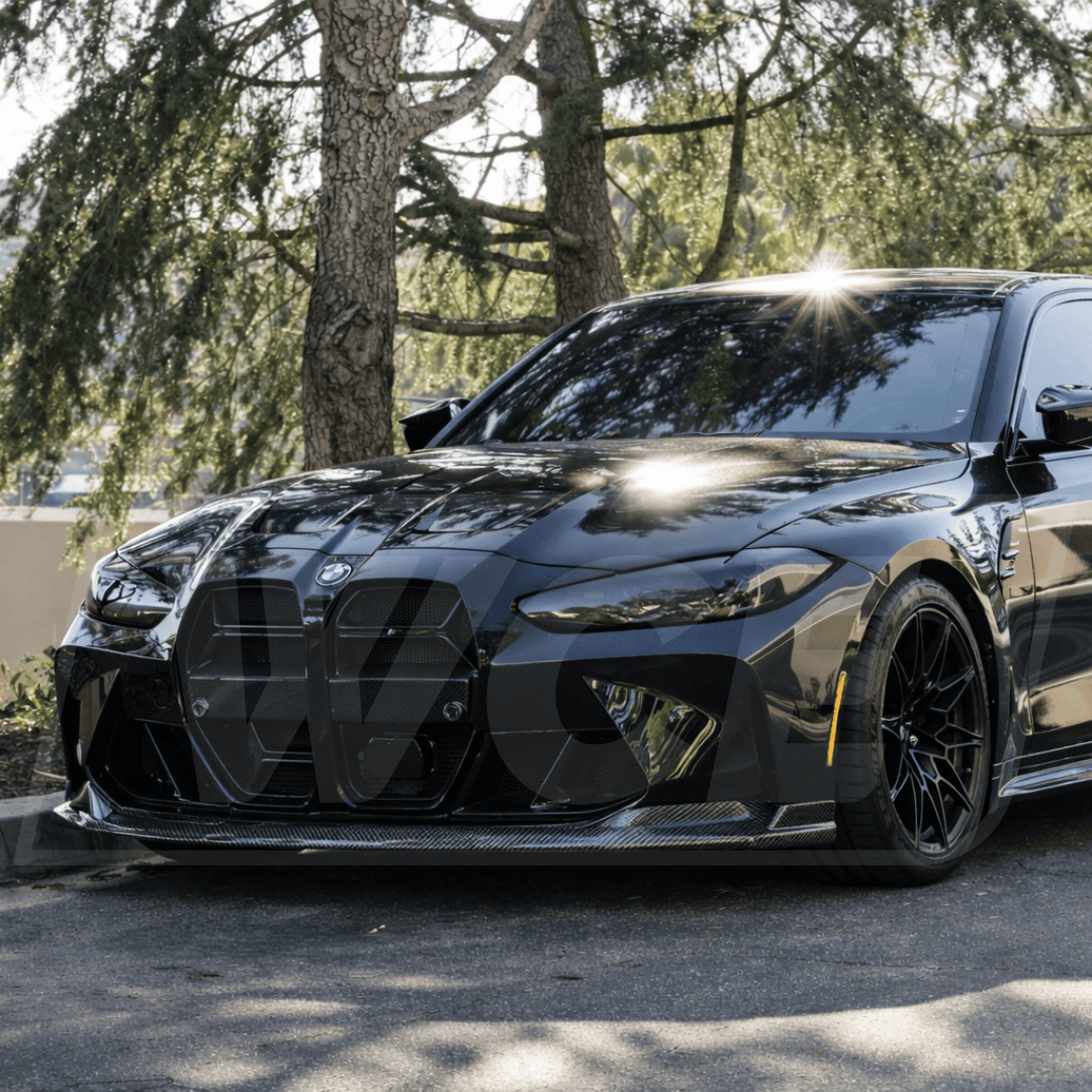 West Coast Euros Front Lip Performance Style Carbon Fiber Front Lip (3 PC) - G80 M3 / G82 M4