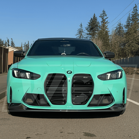 West Coast Euros Front Lip Performance Style Carbon Fiber Front Lip (3 PC) - G80 M3 / G82 M4