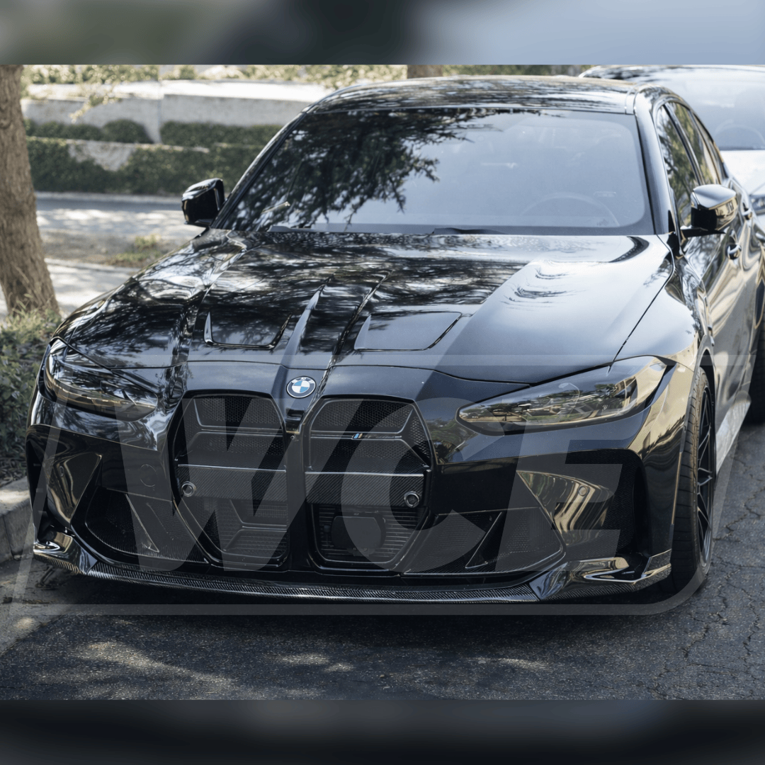 West Coast Euros Front Lip Performance Style Carbon Fiber Front Lip (3 PC) - G80 M3 / G82 M4