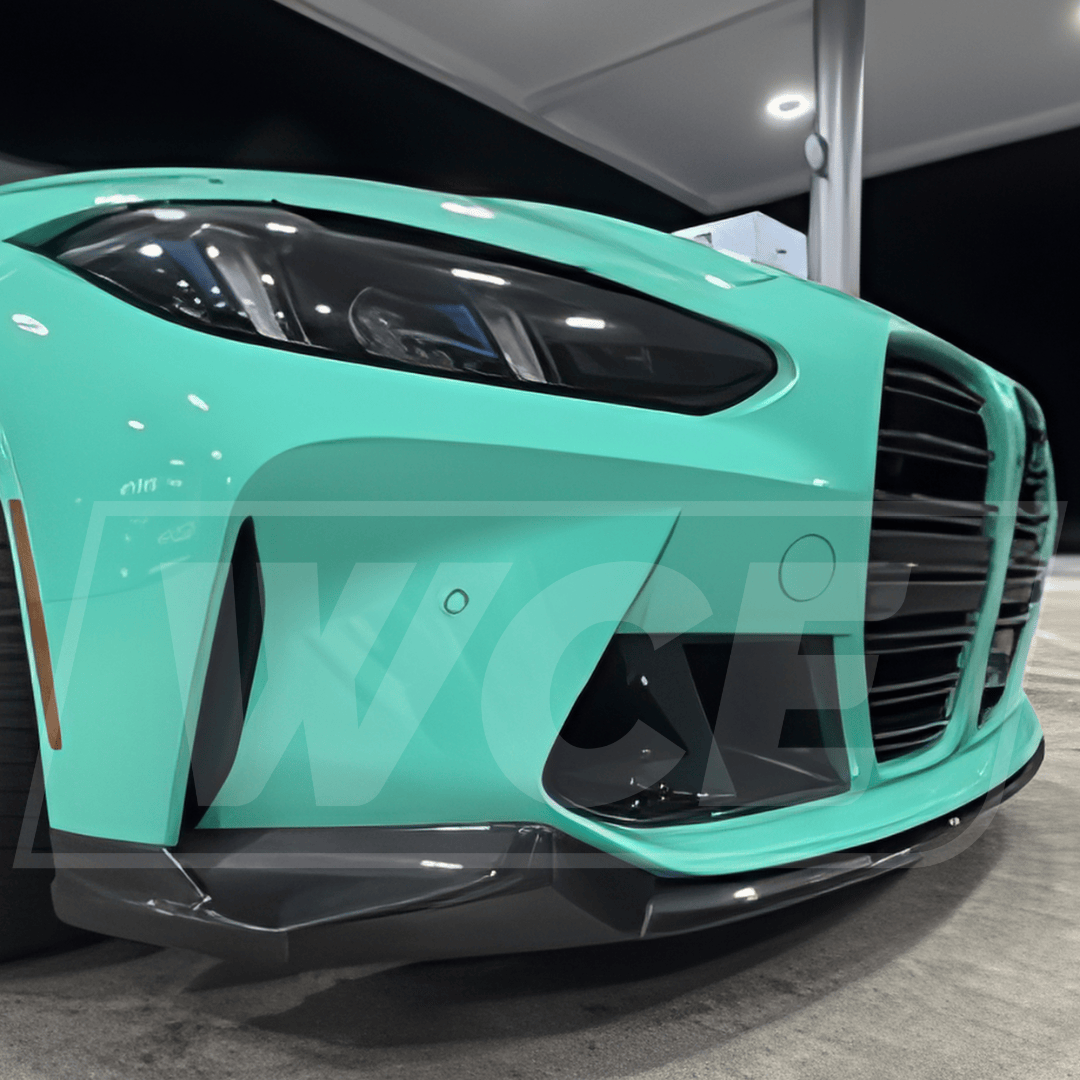 West Coast Euros Front Lip Performance Style Carbon Fiber Front Lip (3 PC) - G80 M3 / G82 M4