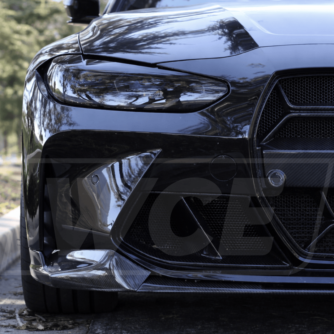 West Coast Euros Front Lip Performance Style Carbon Fiber Front Lip (3 PC) - G80 M3 / G82 M4