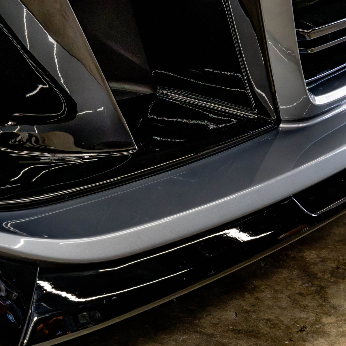 West Coast Euros Front Lip Performance Style Gloss Black Front Lip (3PC) - G80 M3 / G82 M4