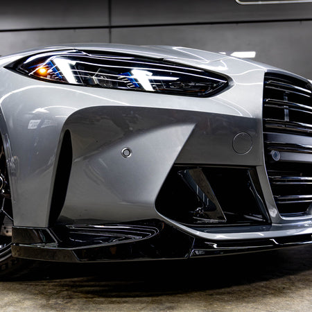 West Coast Euros Front Lip Performance Style Gloss Black Front Lip (3PC) - G80 M3 / G82 M4