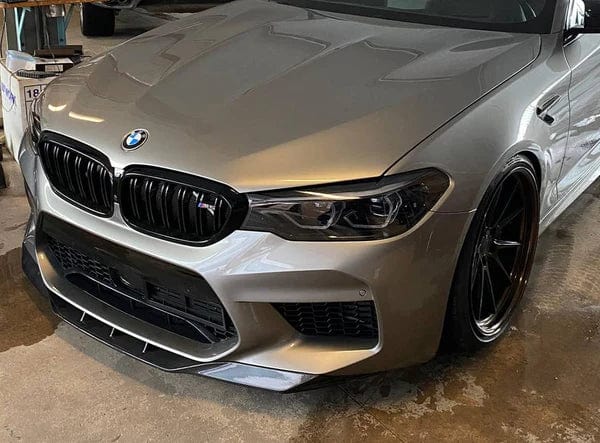 West Coast Euros Front Lip R Style Carbon Fiber Front Center Chin Lip - F90 M5 (Pre-LCI)