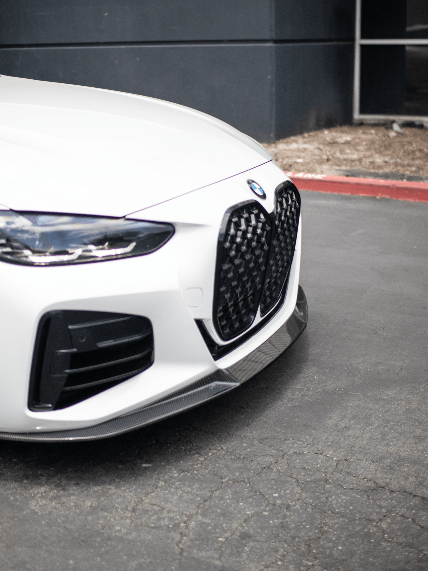 West Coast Euros Front Lip Suvneer Carbon Fiber Front Lip - G22 4 Series / G23 4 Series