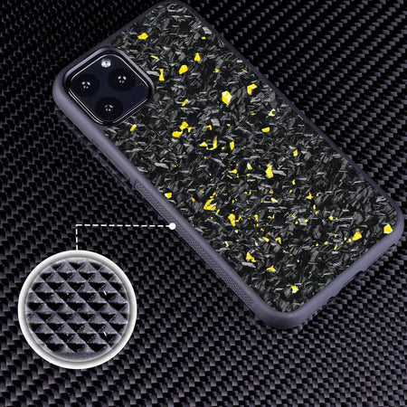 West Coast Euros Gold Forged / iPhone 14 Real Forged Carbon Fiber for iPhone 14/14Plus Cover Slim Strongest Durable Snugly for iPhone 14Pro/14Pro Max Case