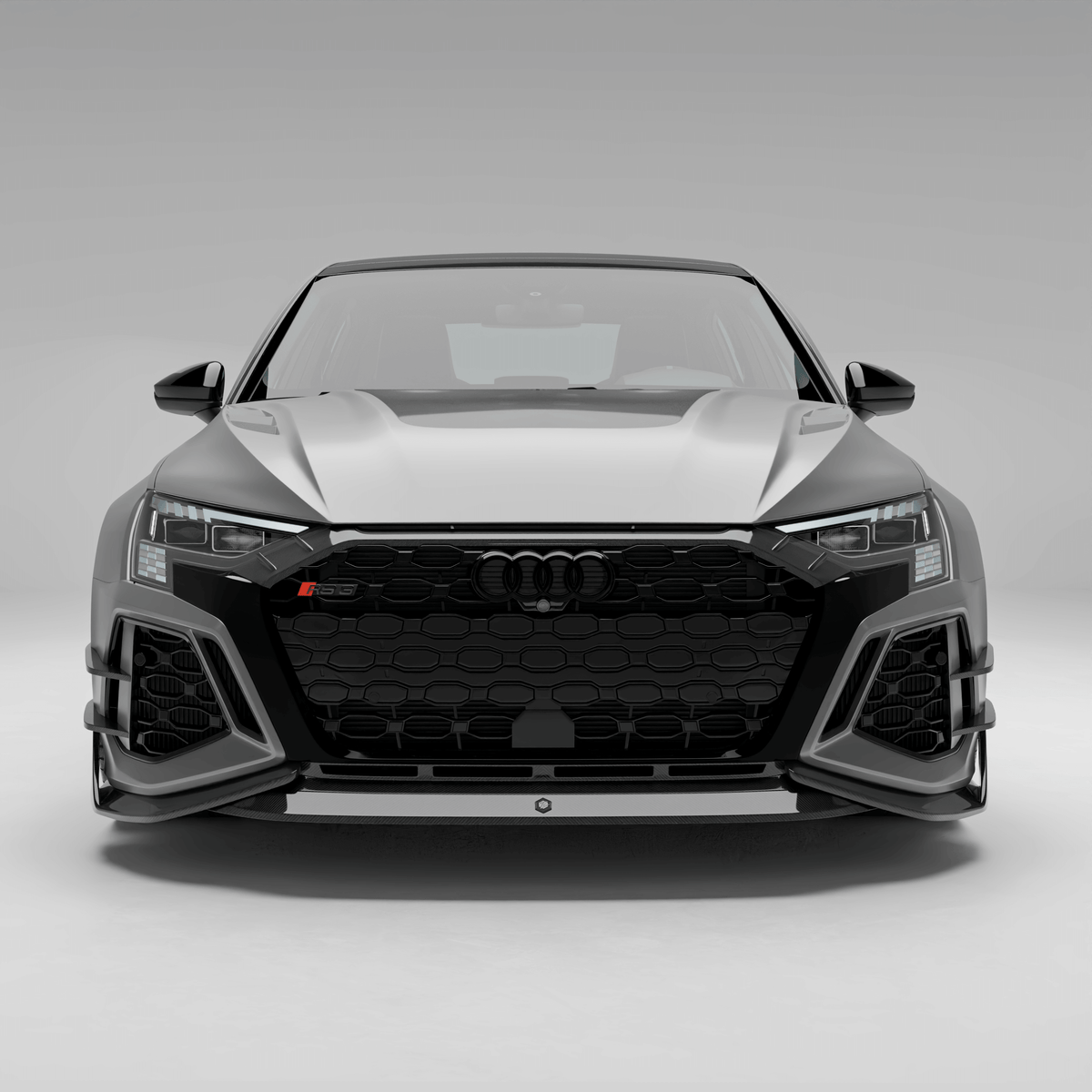 West Coast Euros Grille Audi RS3 8Y Sportback Carbon Fiber Front Grill