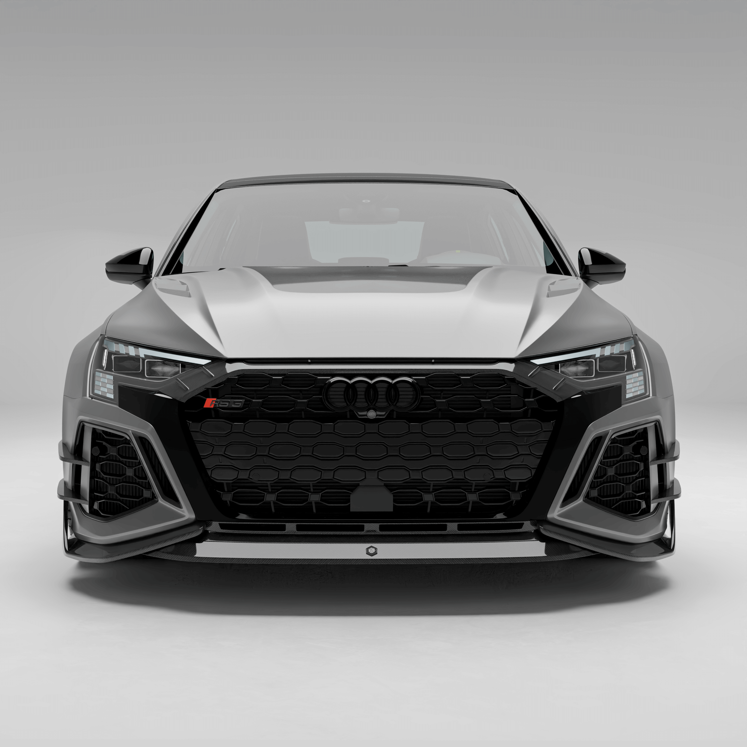 West Coast Euros Grille Audi RS3 8Y Sportback Carbon Fiber Front Grill