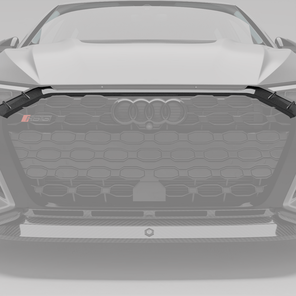 West Coast Euros Grille Audi RS3 8Y Sportback Carbon Fiber Front Grill