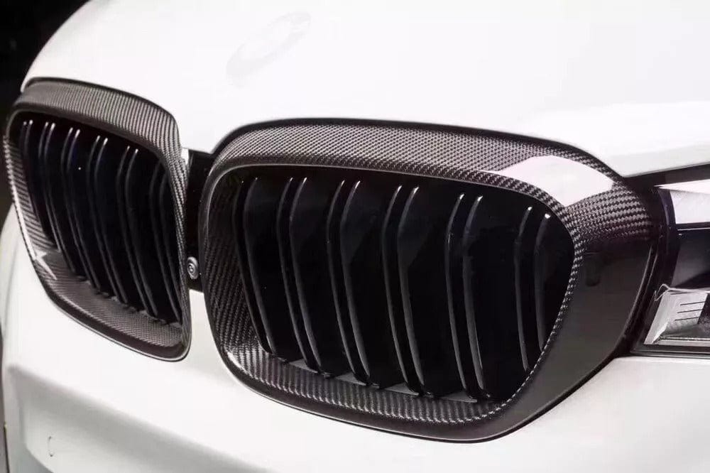 West Coast Euros Grille Carbon Fiber Grille Surrounds - F90 M5