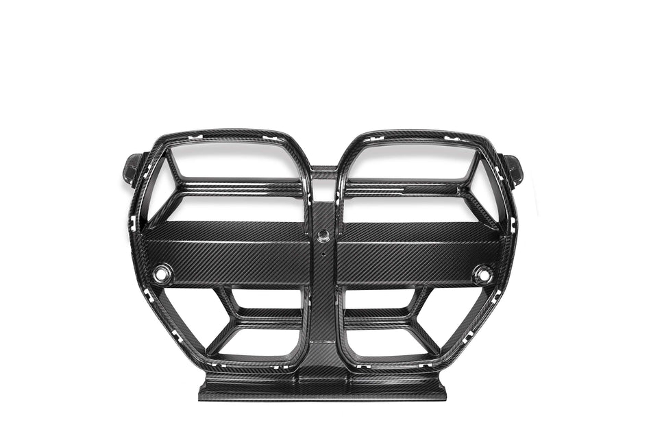 West Coast Euros Grille CSL Style Dry Carbon Fiber Grille Replacement - G80 M3 / G82 M4