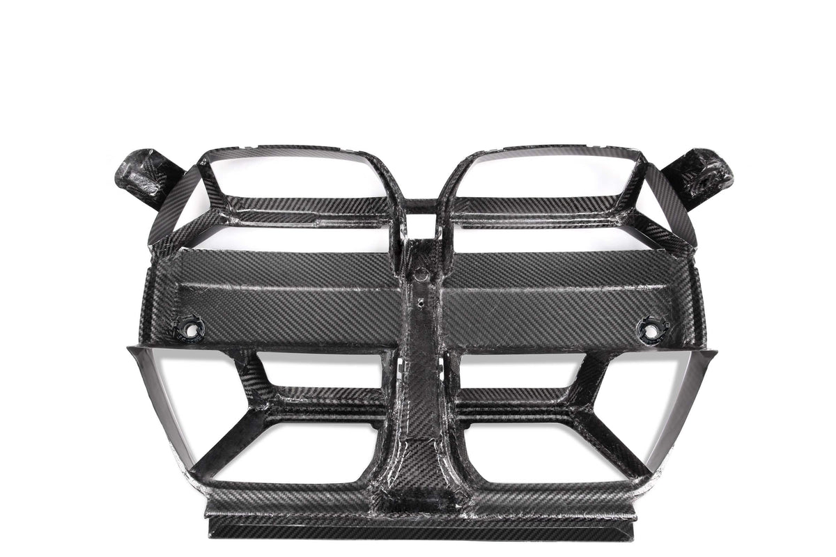 West Coast Euros Grille CSL Style Dry Carbon Fiber Grille Replacement - G80 M3 / G82 M4