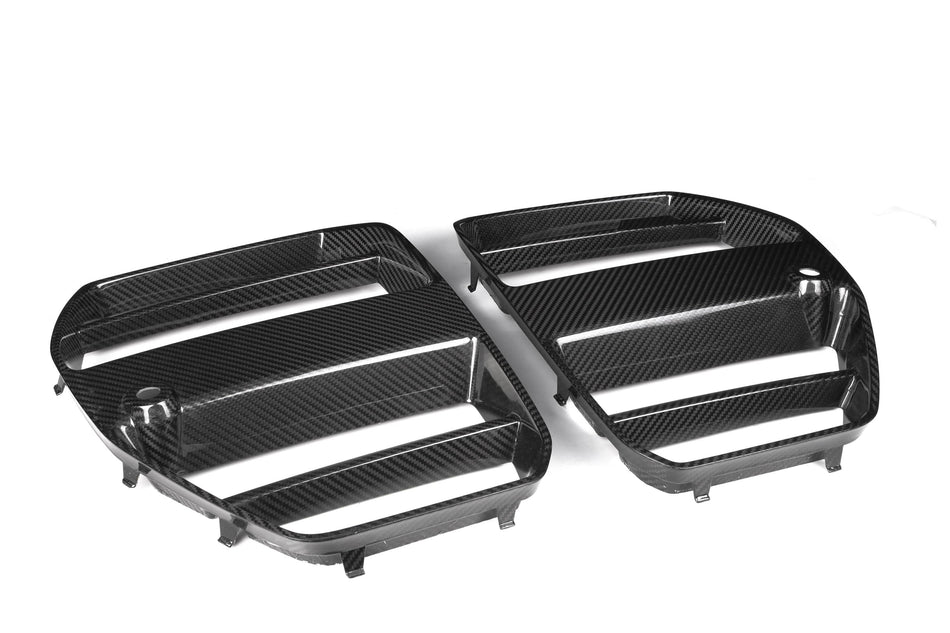 West Coast Euros Grille ST Style Dry Carbon Fiber Front Grille - G80 M3 / G82 M4
