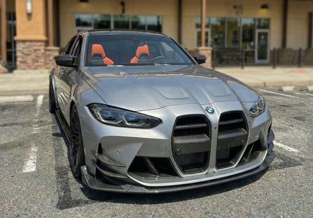 West Coast Euros Grille V Style Dry Carbon Fiber Front Grille Replacement - G80 M3 / G82 M4